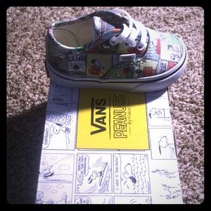 Vans 2017 peanuts little kids shoe